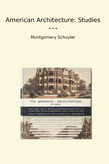 American Architecture: Studies