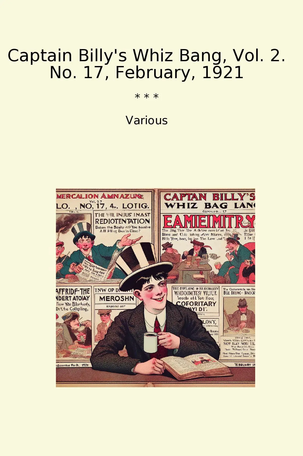 Captain Billy's Whiz Bang, Vol. 2. No. 17, February, 1921