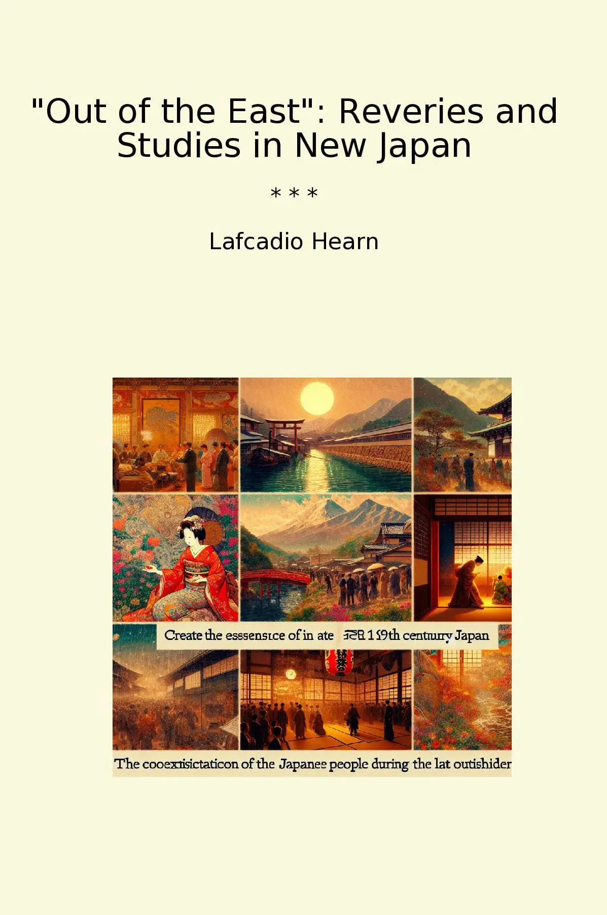 Out of the East: Reveries and Studies in New Japan