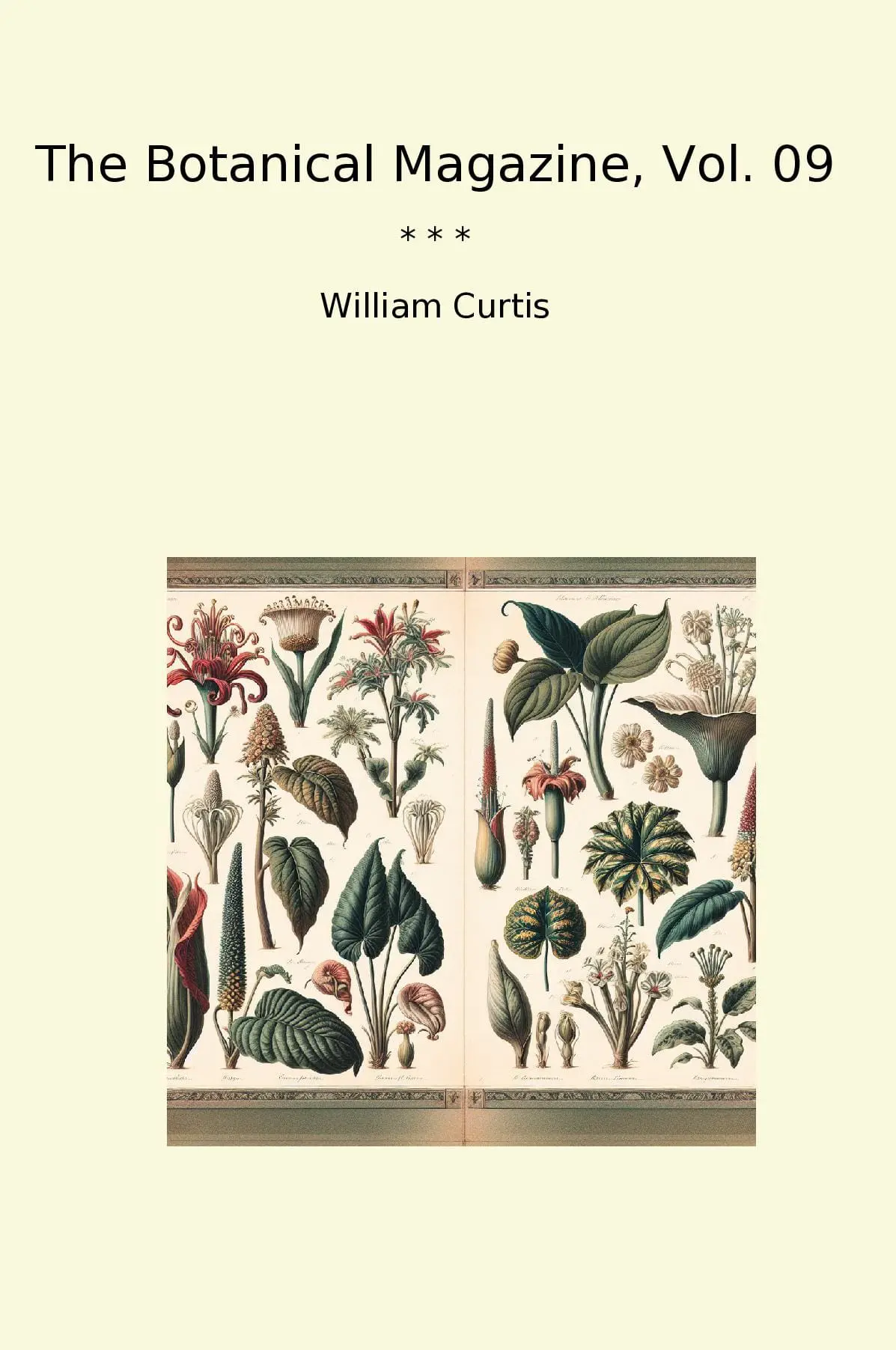 The Botanical Magazine, Vol. 09
