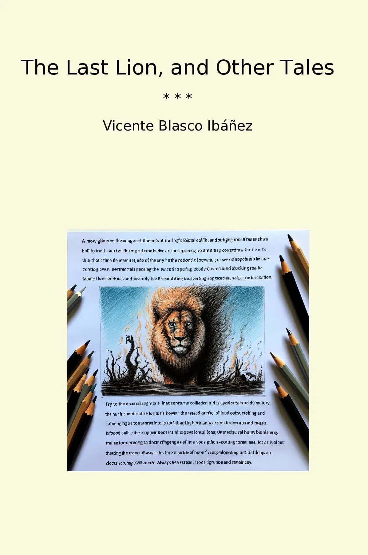 The Last Lion, and Other Tales