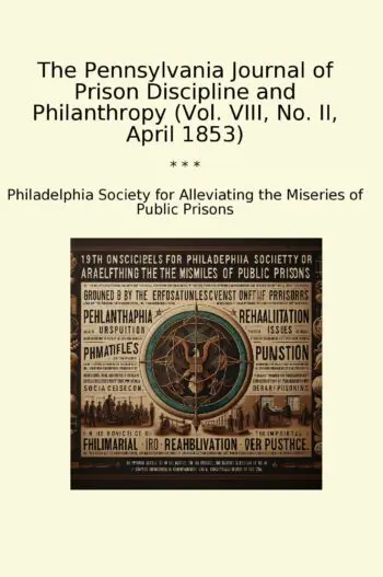The Pennsylvania Journal of Prison Discipline and Philanthropy (Vol. VIII, No. II, April 1853)