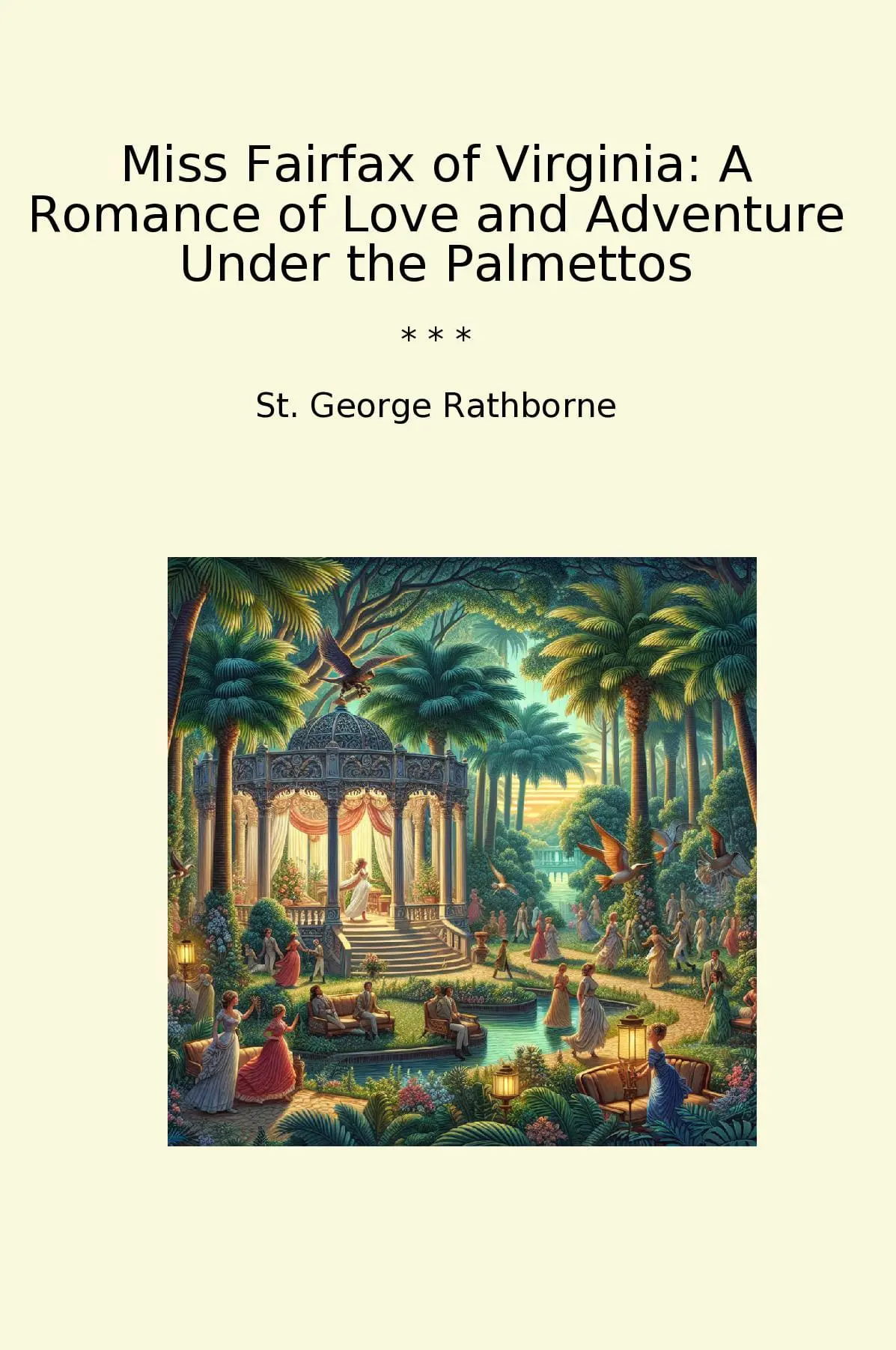 Miss Fairfax of Virginia: A Romance of Love and Adventure Under the Palmettos