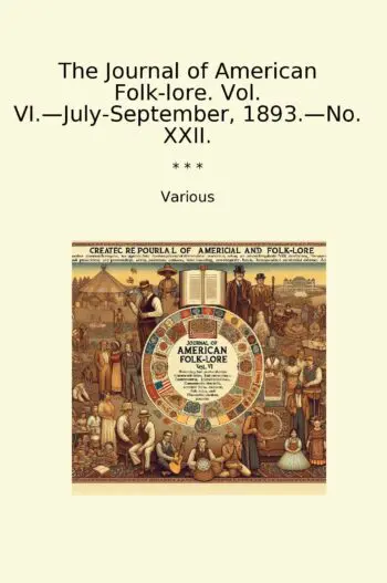 The Journal of American Folk-lore. Vol. VI.—July-September, 1893.—No. XXII.