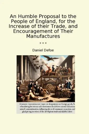 An Humble Proposal to the People of England, for the Increase of their Trade, and Encouragement of Their Manufactures