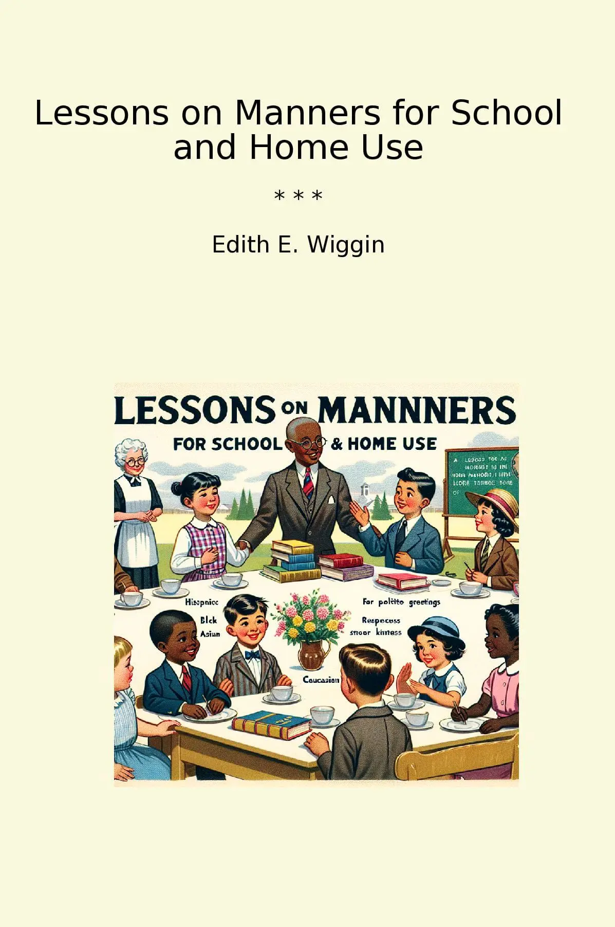 Lessons on Manners for School and Home Use