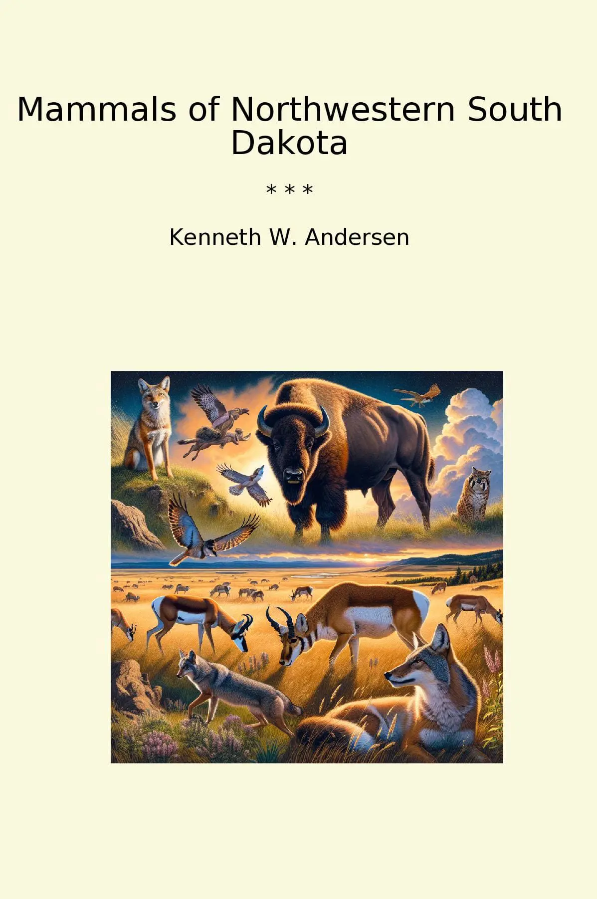 Mammals of Northwestern South Dakota