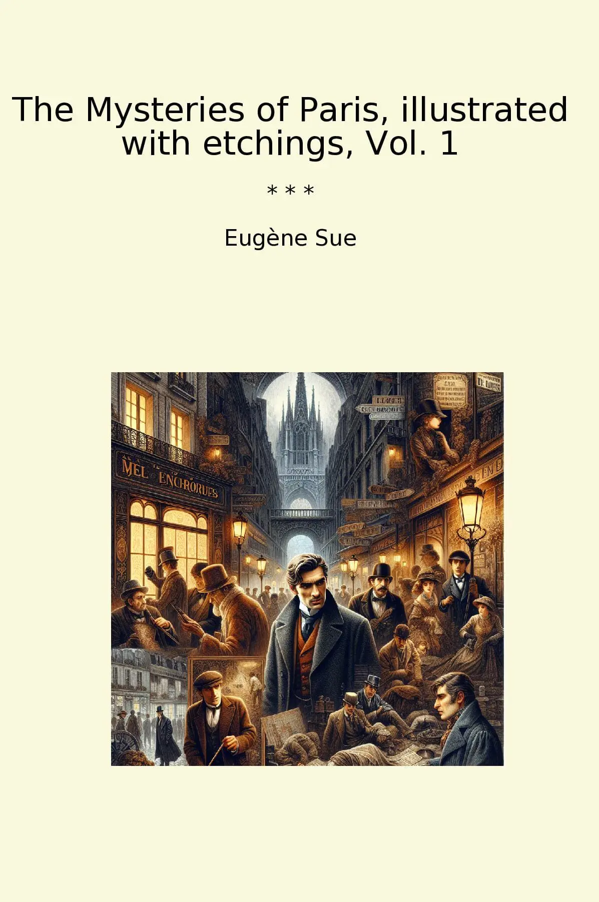 The Mysteries of Paris, illustrated with etchings, Vol. 1