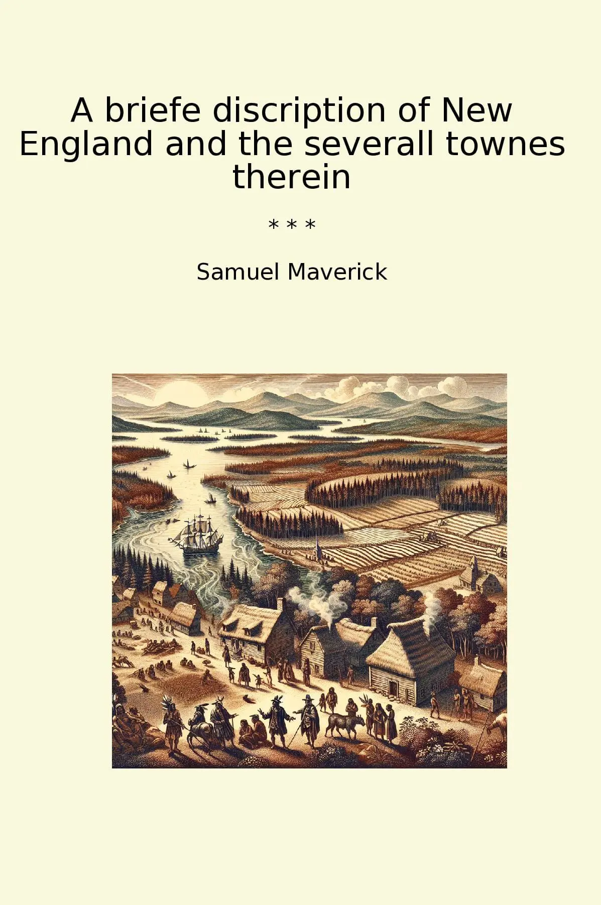 A briefe discription of New England and the severall townes therein
