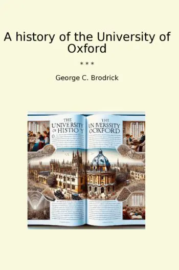 A history of the University of Oxford