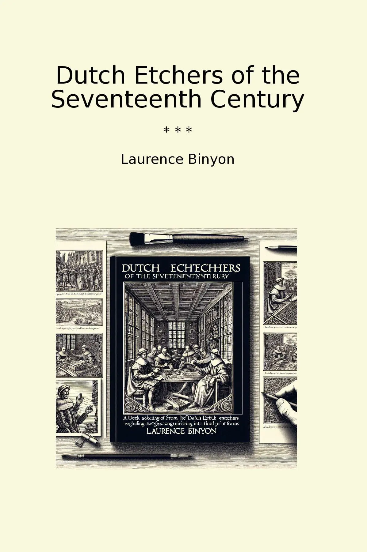 Dutch Etchers of the Seventeenth Century
