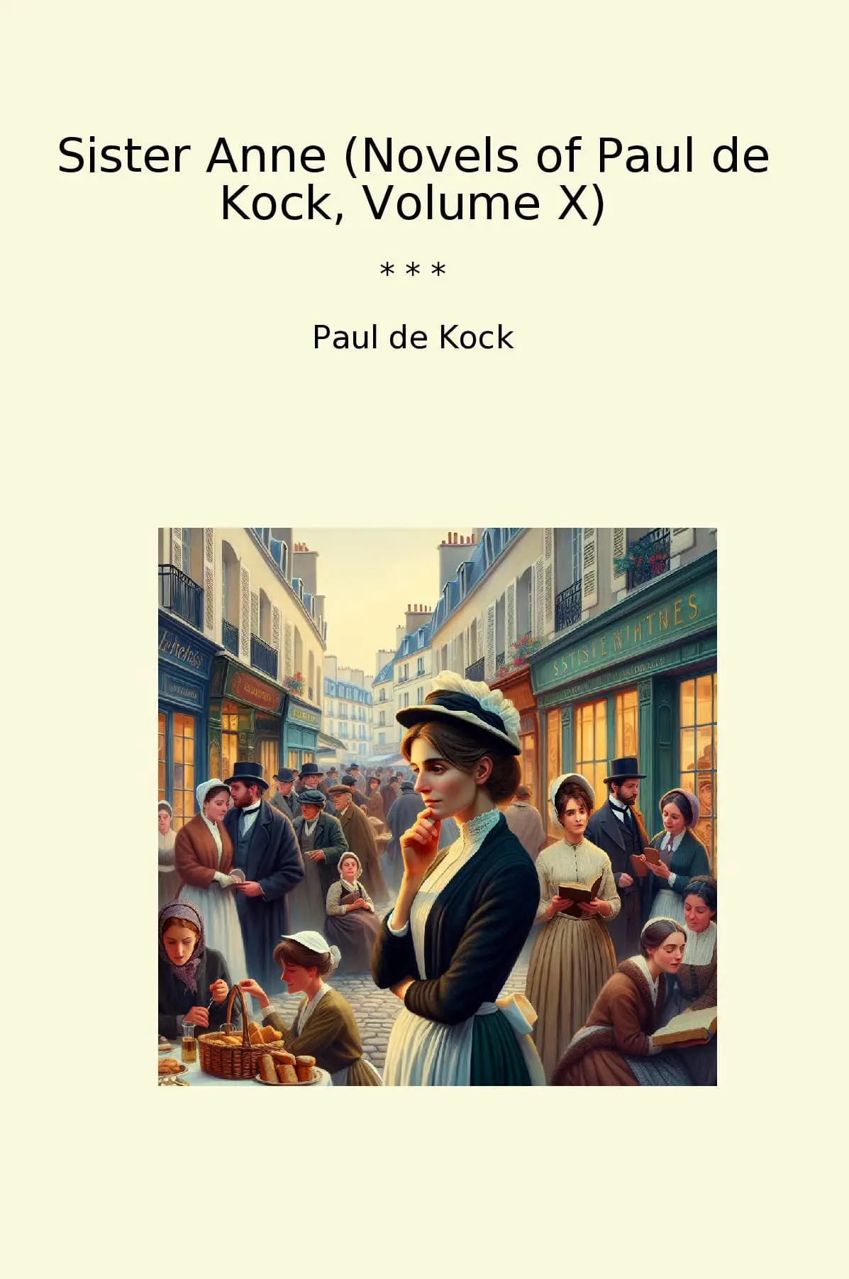 Sister Anne (Novels of Paul de Kock, Volume X)