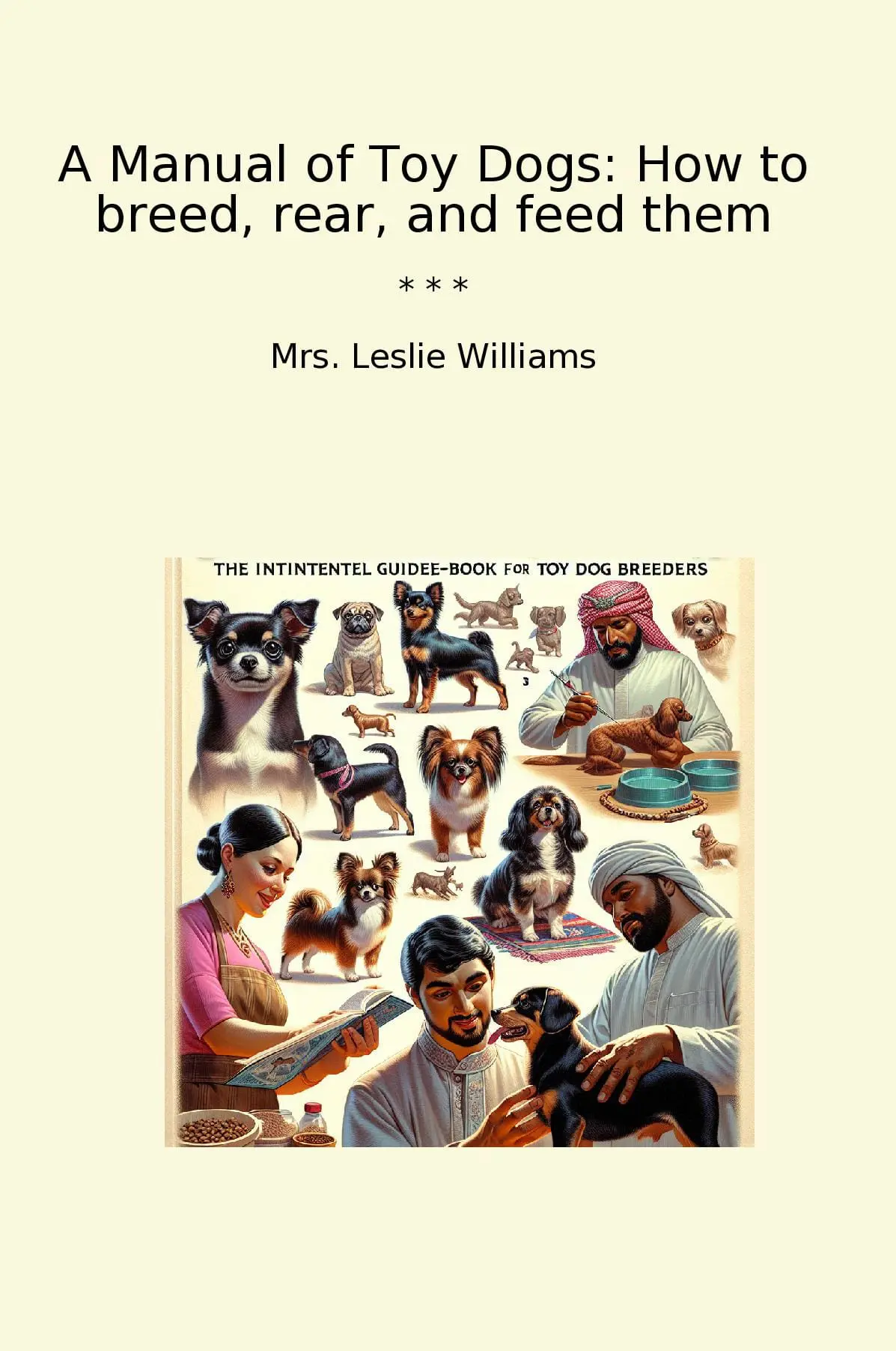 A Manual of Toy Dogs: How to breed, rear, and feed them