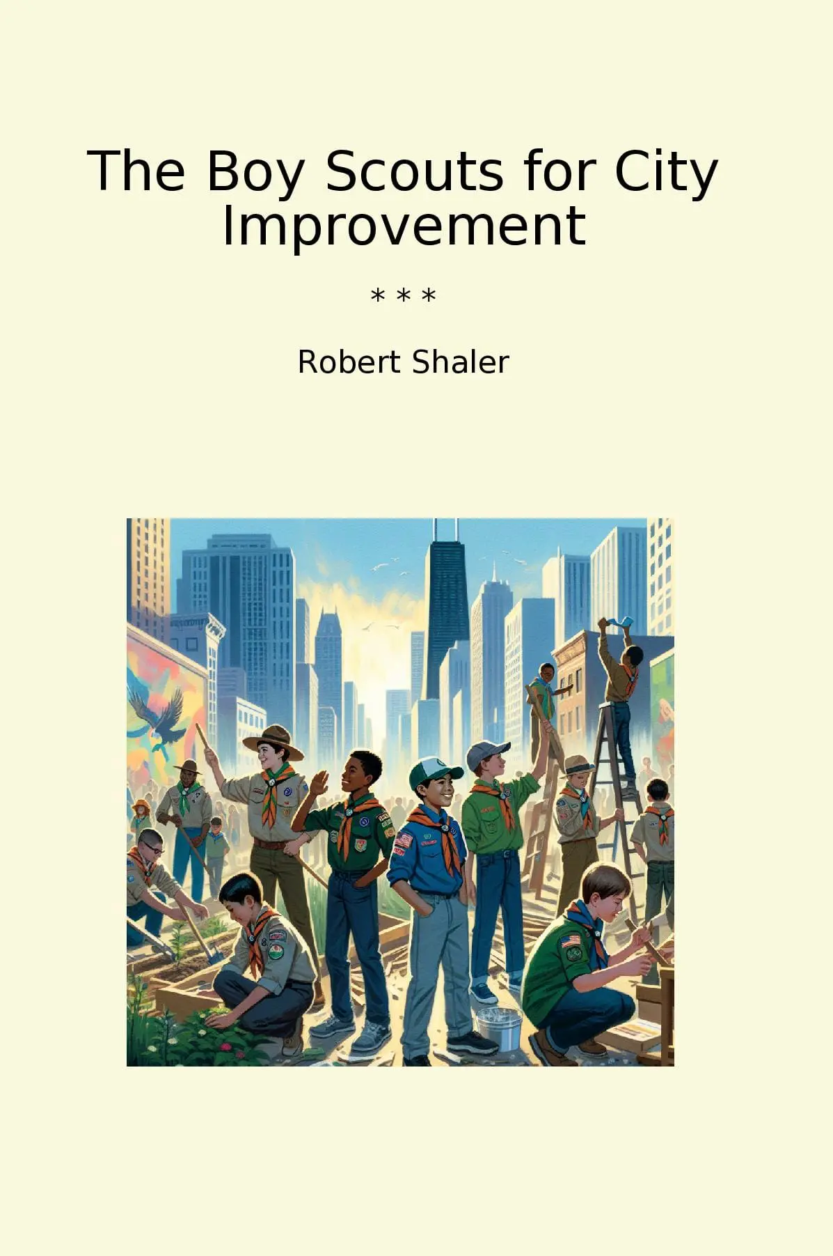 The Boy Scouts for City Improvement