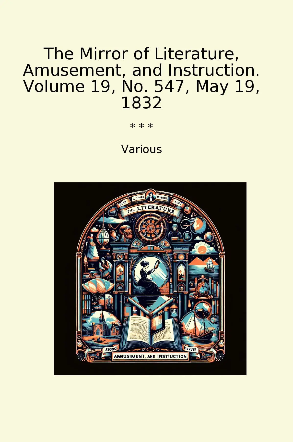 The Mirror of Literature, Amusement, and Instruction. Volume 19, No. 547, May 19, 1832