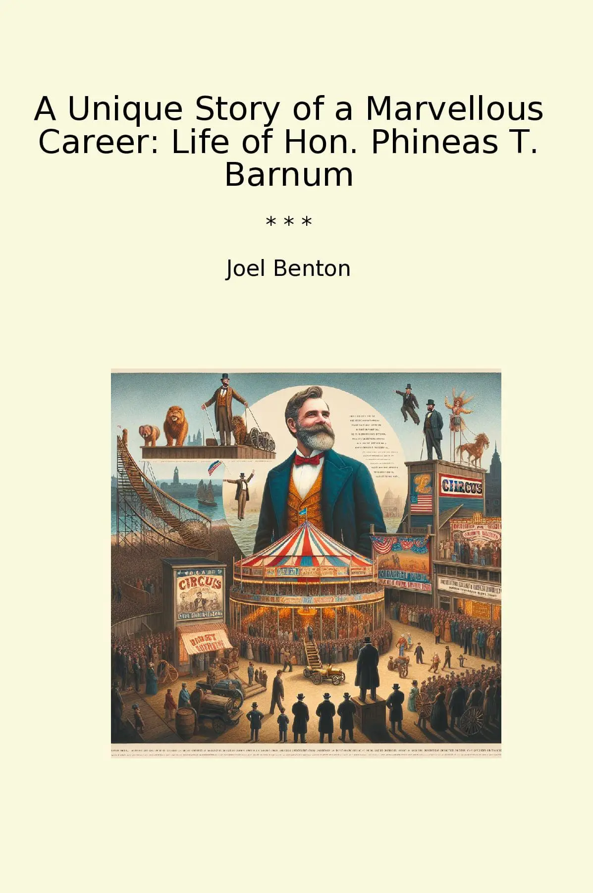 A Unique Story of a Marvellous Career: Life of Hon. Phineas T. Barnum