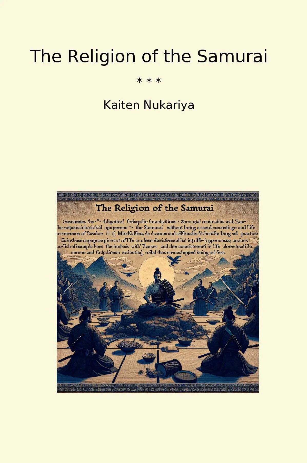 The Religion of the Samurai