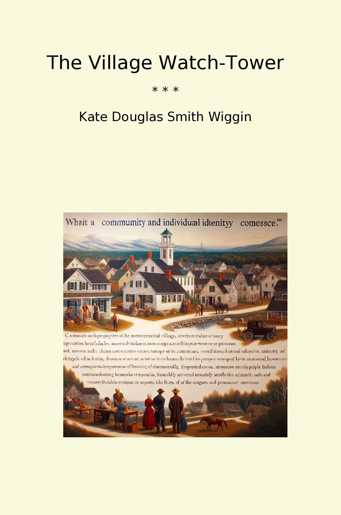 The Village Watch-Tower