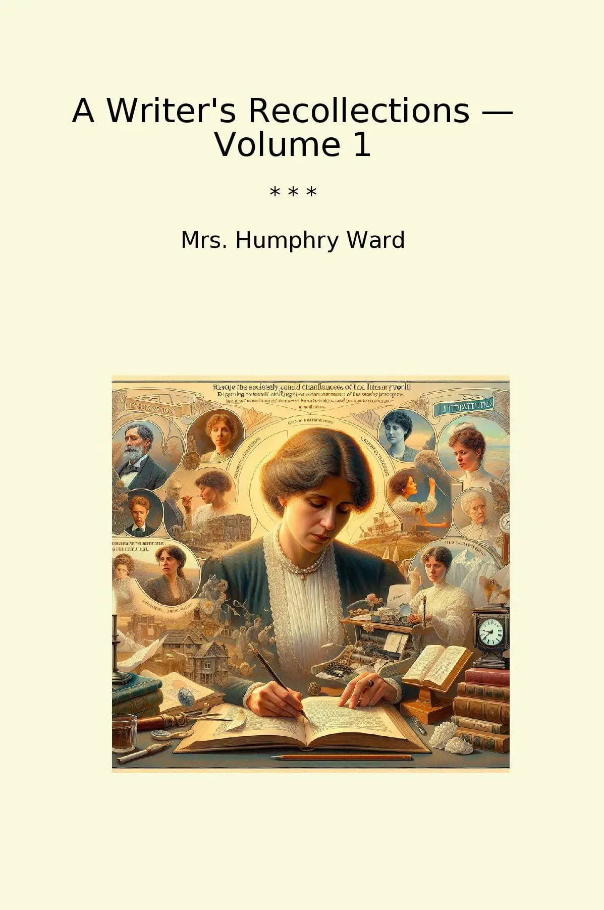 A Writer's Recollections — Volume 1