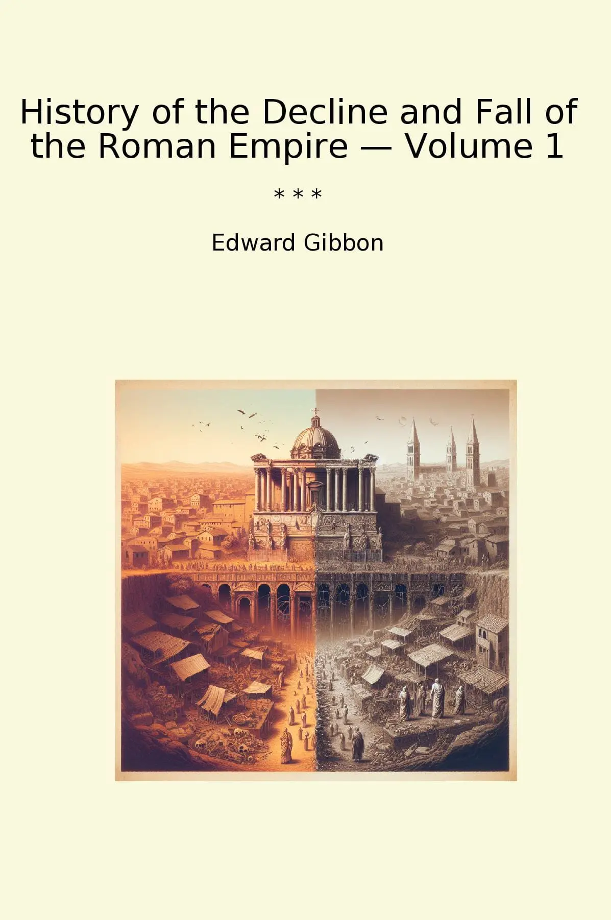 History of the Decline and Fall of the Roman Empire — Volume 1