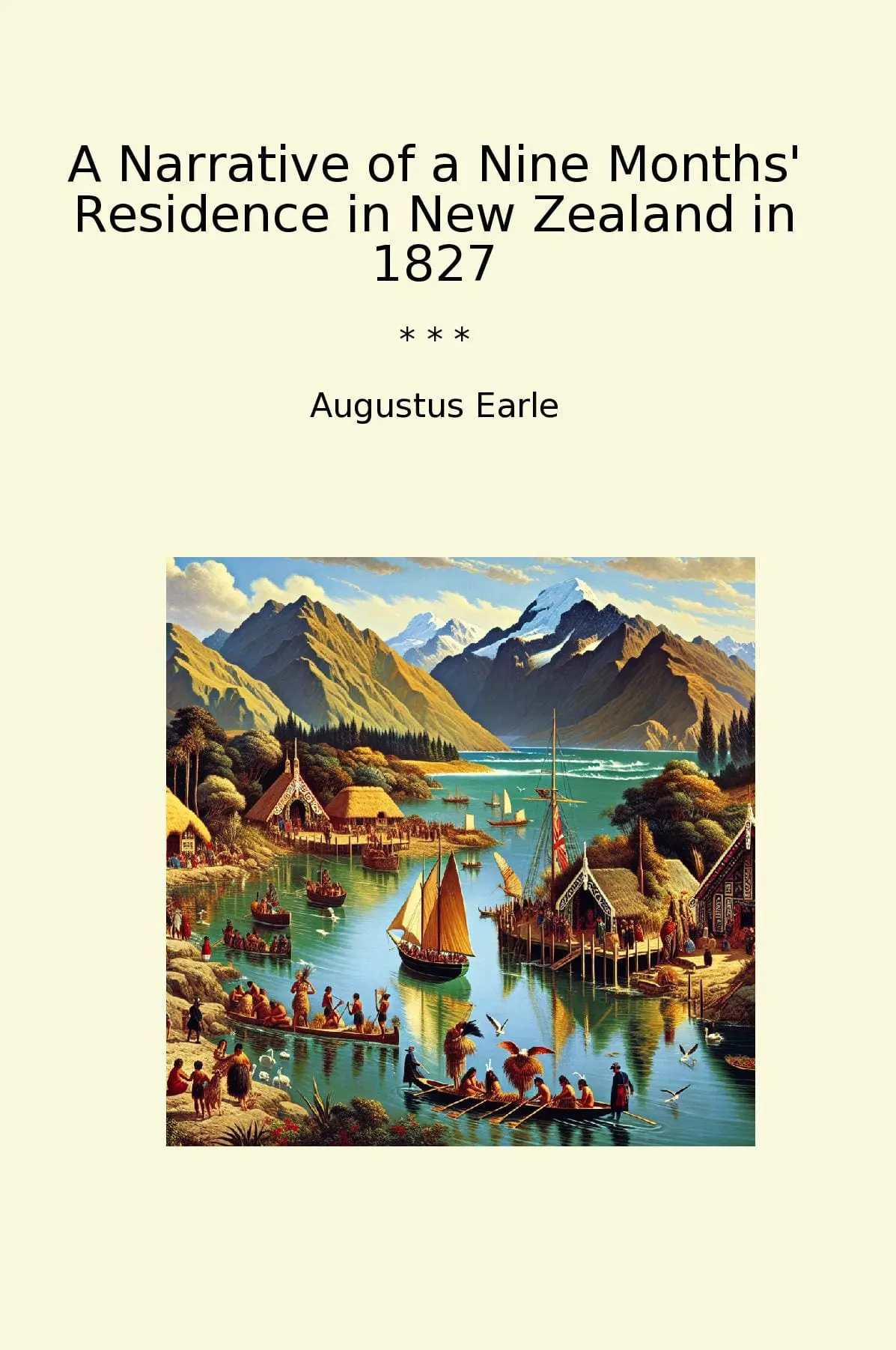 A Narrative of a Nine Months' Residence in New Zealand in 1827