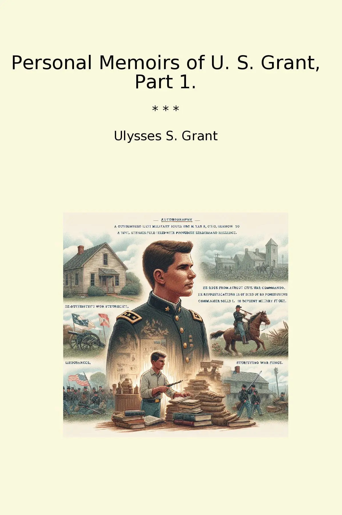Personal Memoirs of U. S. Grant, Part 1.