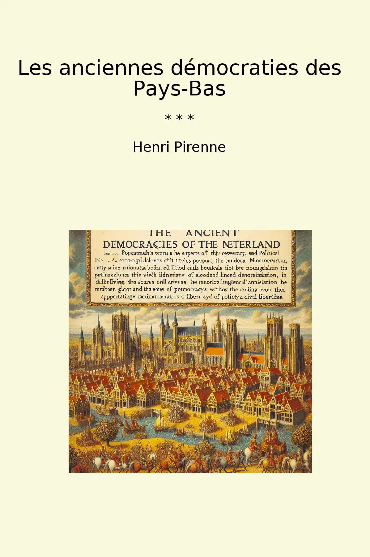 Les anciennes démocraties des Pays-Bas