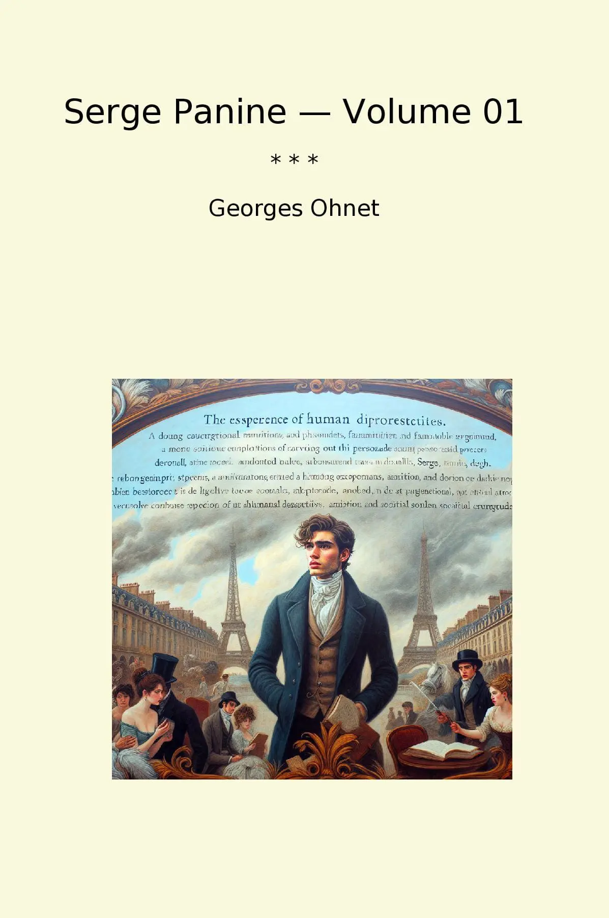 Serge Panine — Volume 01