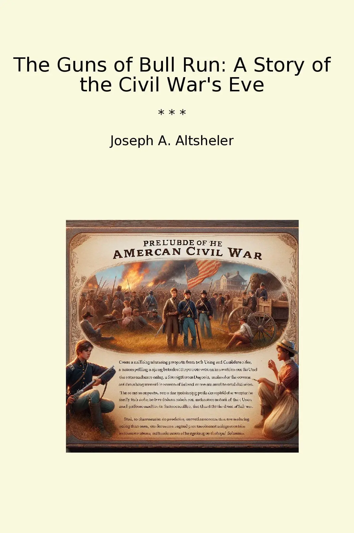 The Guns of Bull Run: A Story of the Civil War's Eve