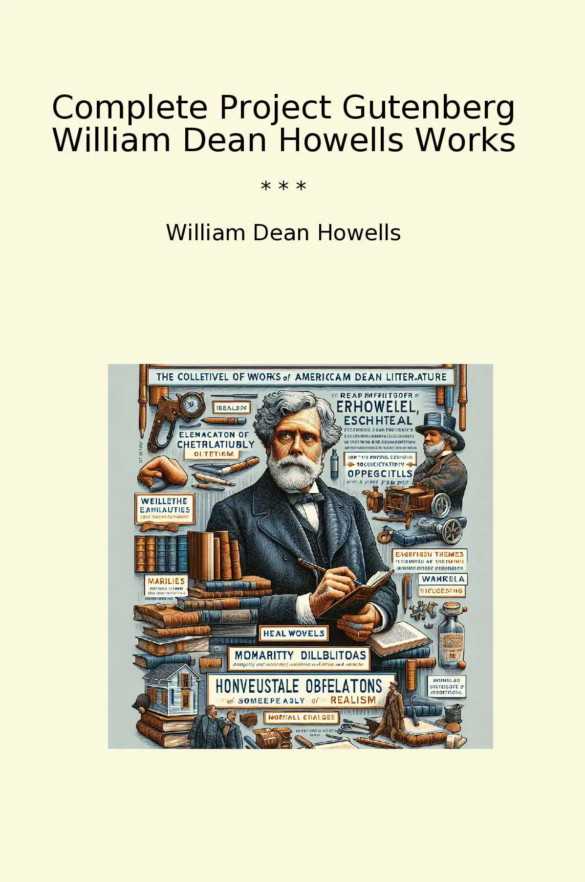 Complete Project Gutenberg William Dean Howells Works