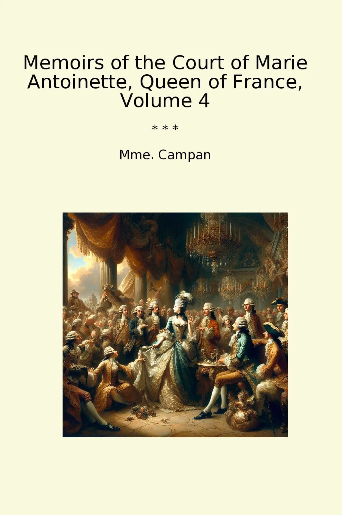 Memoirs of the Court of Marie Antoinette, Queen of France, Volume 4