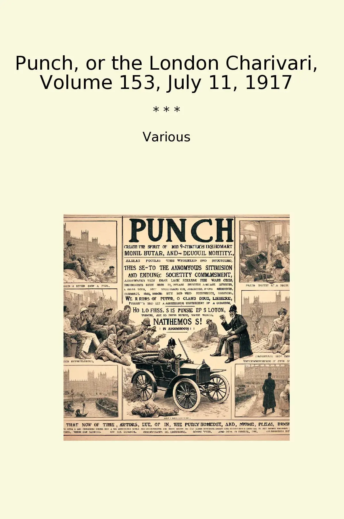 Punch, or the London Charivari, Volume 153, July 11, 1917