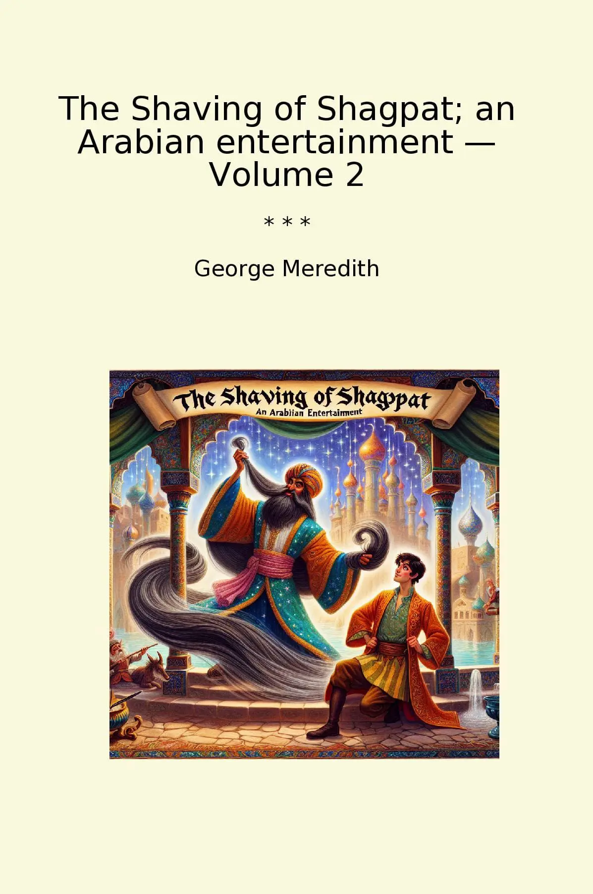 The Shaving of Shagpat; an Arabian entertainment — Volume 2