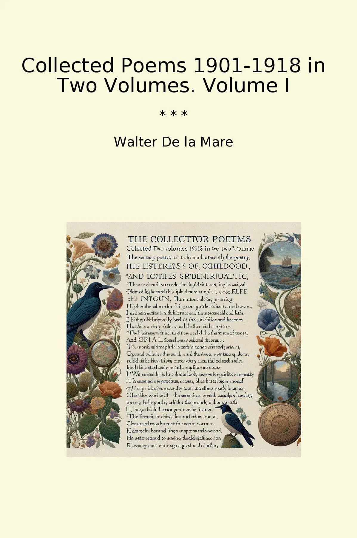 Collected Poems 1901-1918 in Two Volumes. Volume I