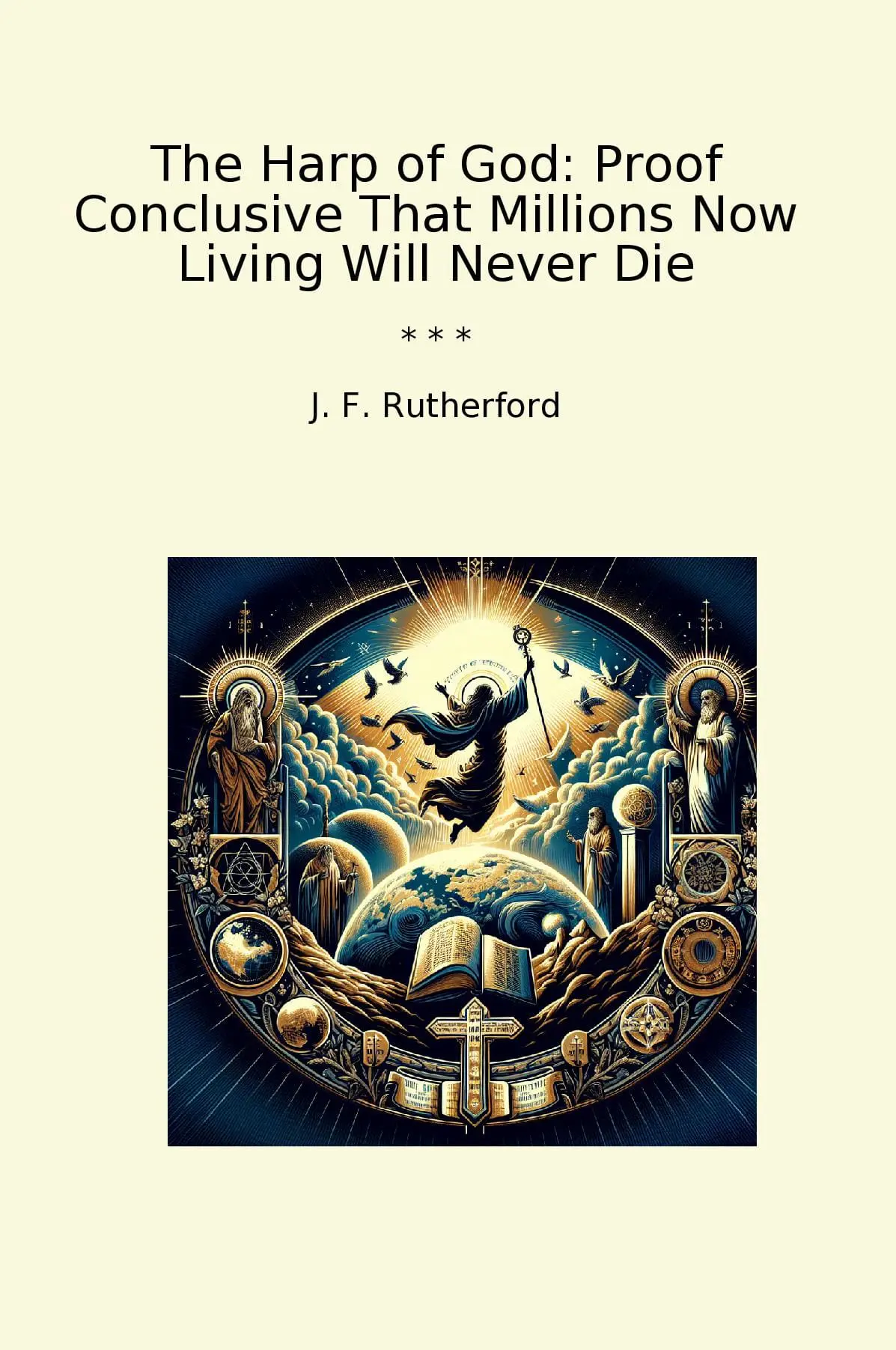 The Harp of God: Proof Conclusive That Millions Now Living Will Never Die