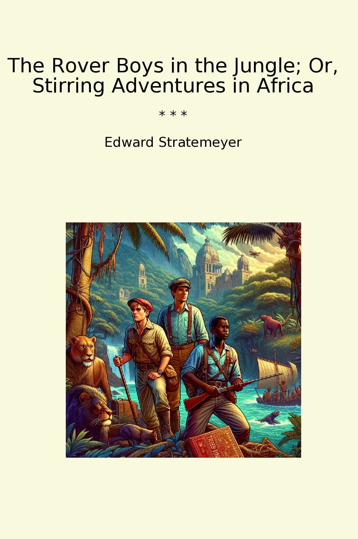 The Rover Boys in the Jungle; Or, Stirring Adventures in Africa