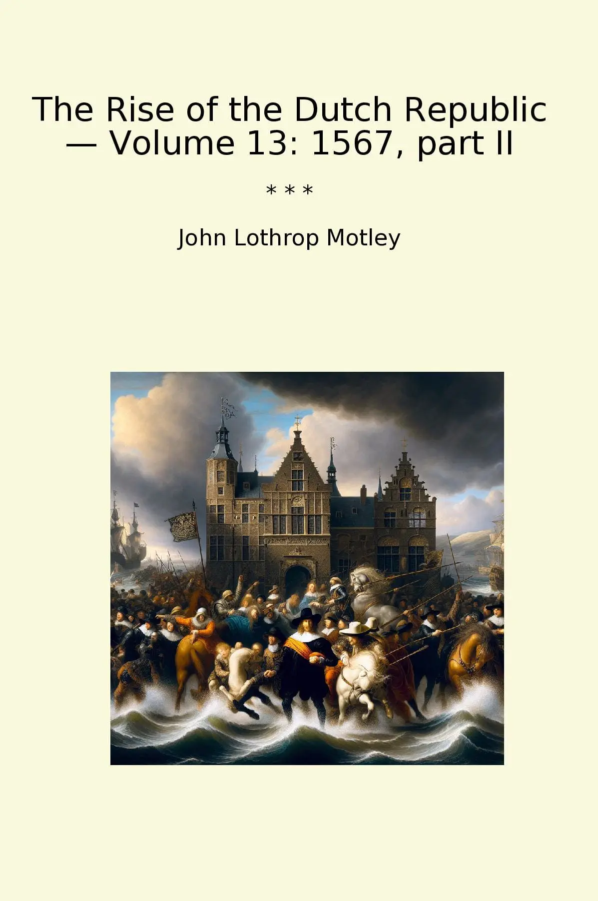 The Rise of the Dutch Republic — Volume 13: 1567, part II