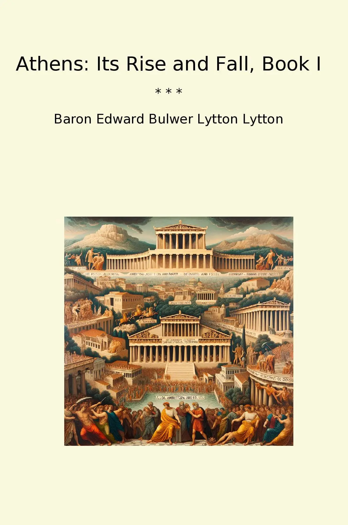 Athens: Its Rise and Fall, Book I