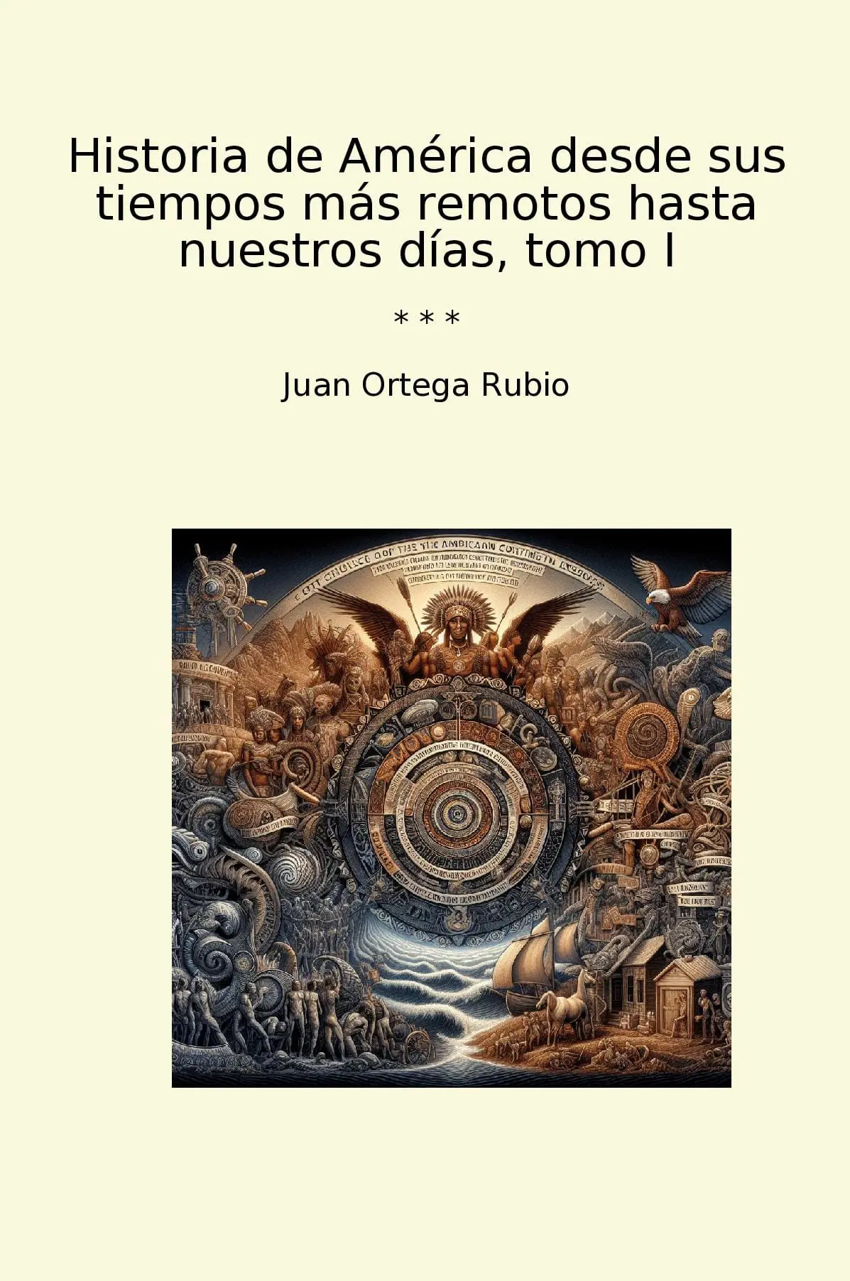 Historia de América desde sus tiempos más remotos hasta nuestros días, tomo I