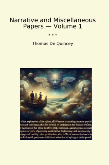 Narrative and Miscellaneous Papers — Volume 1