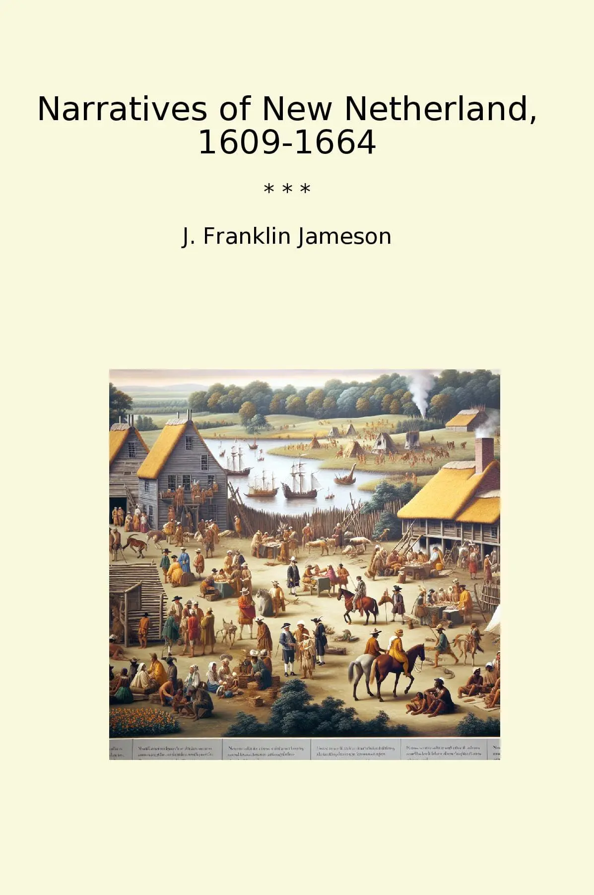 Narratives of New Netherland, 1609-1664