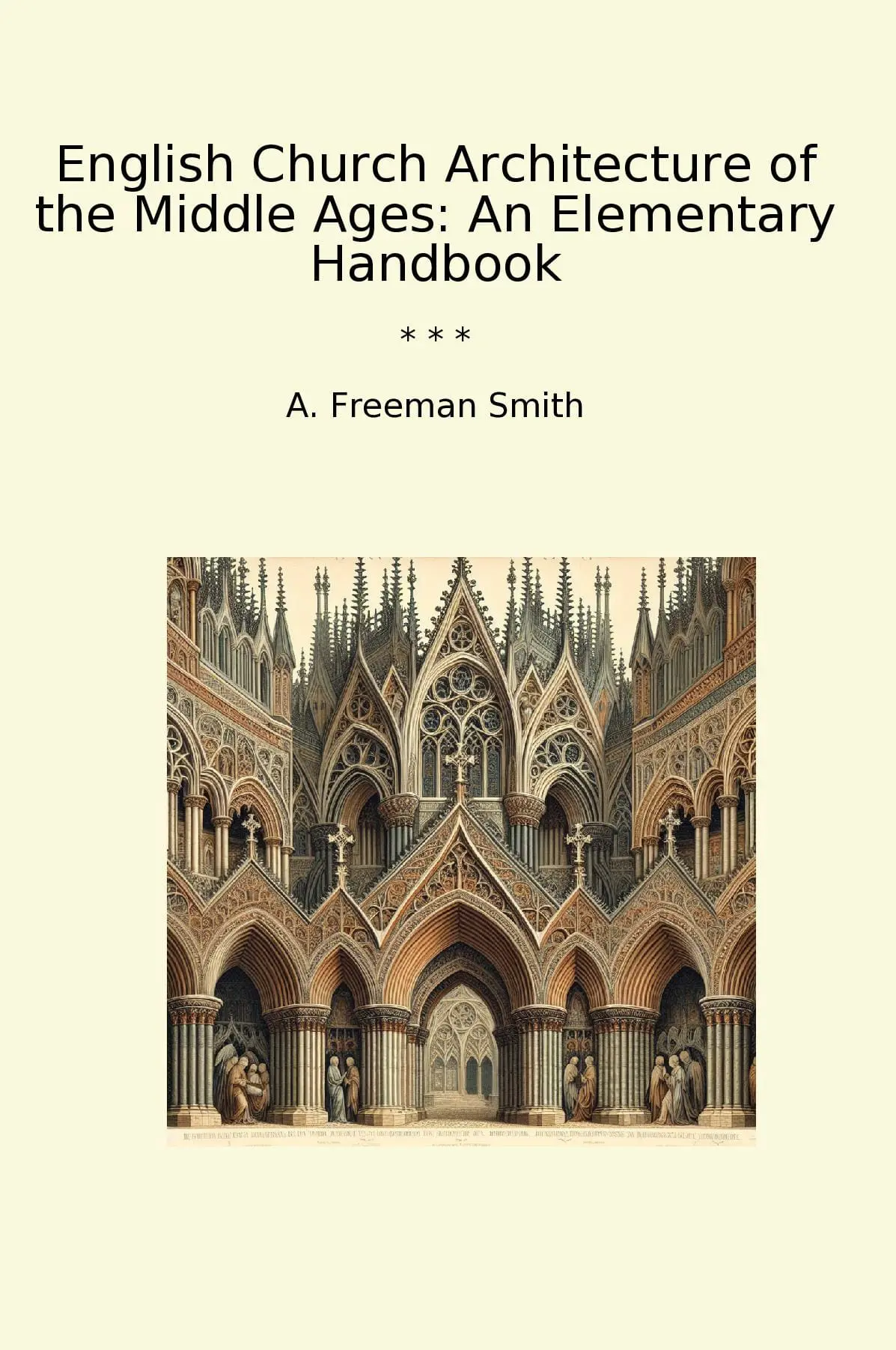 English Church Architecture of the Middle Ages: An Elementary Handbook