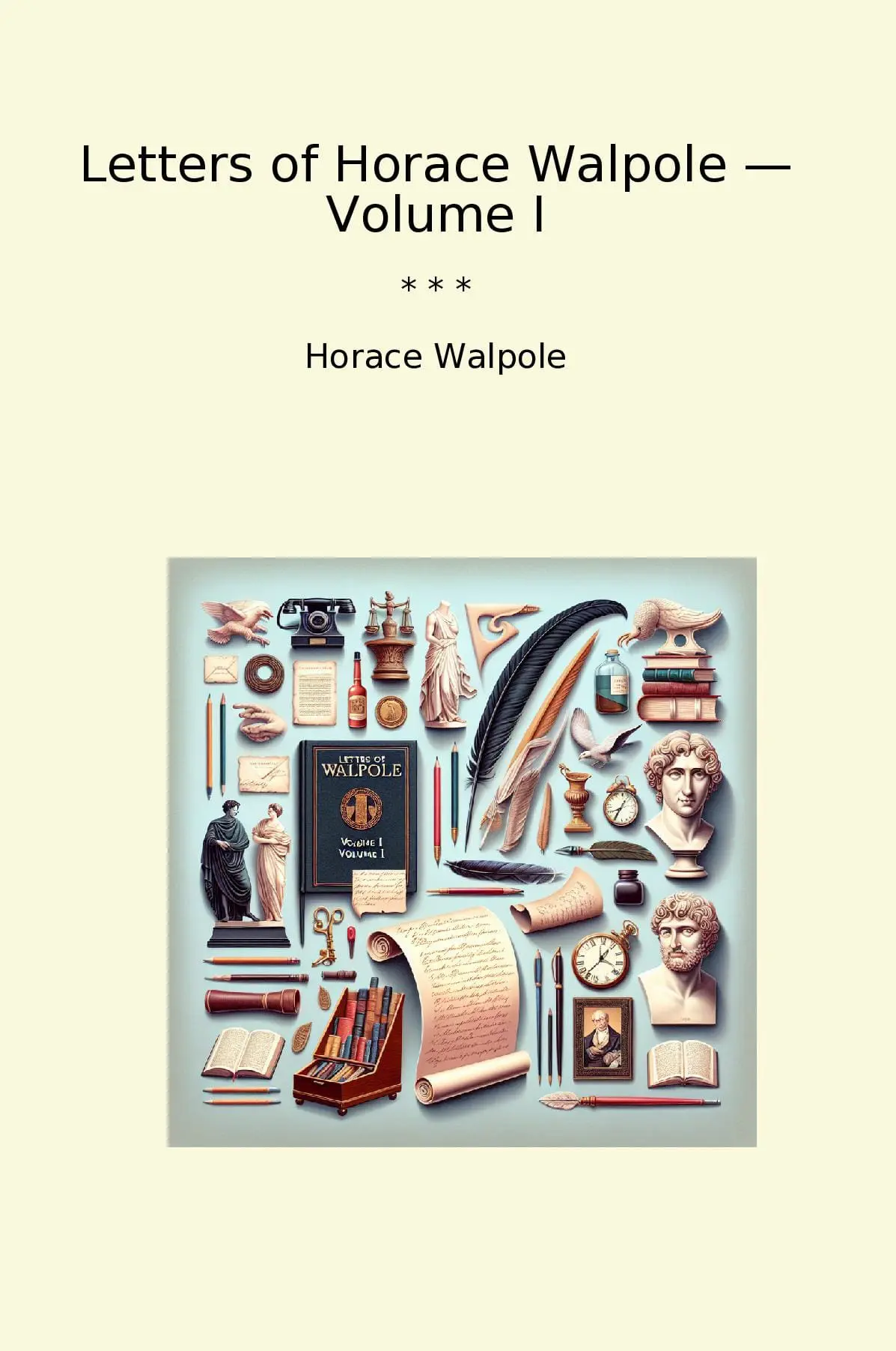 Letters of Horace Walpole — Volume I