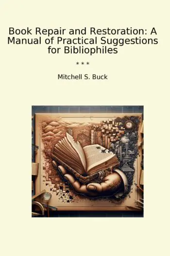 Book Repair and Restoration: A Manual of Practical Suggestions for Bibliophiles