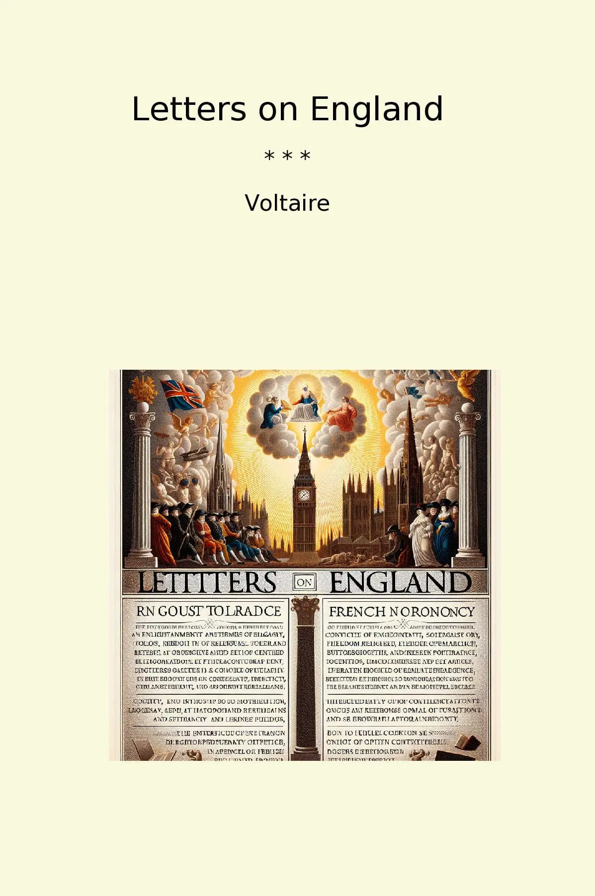 Letters on England