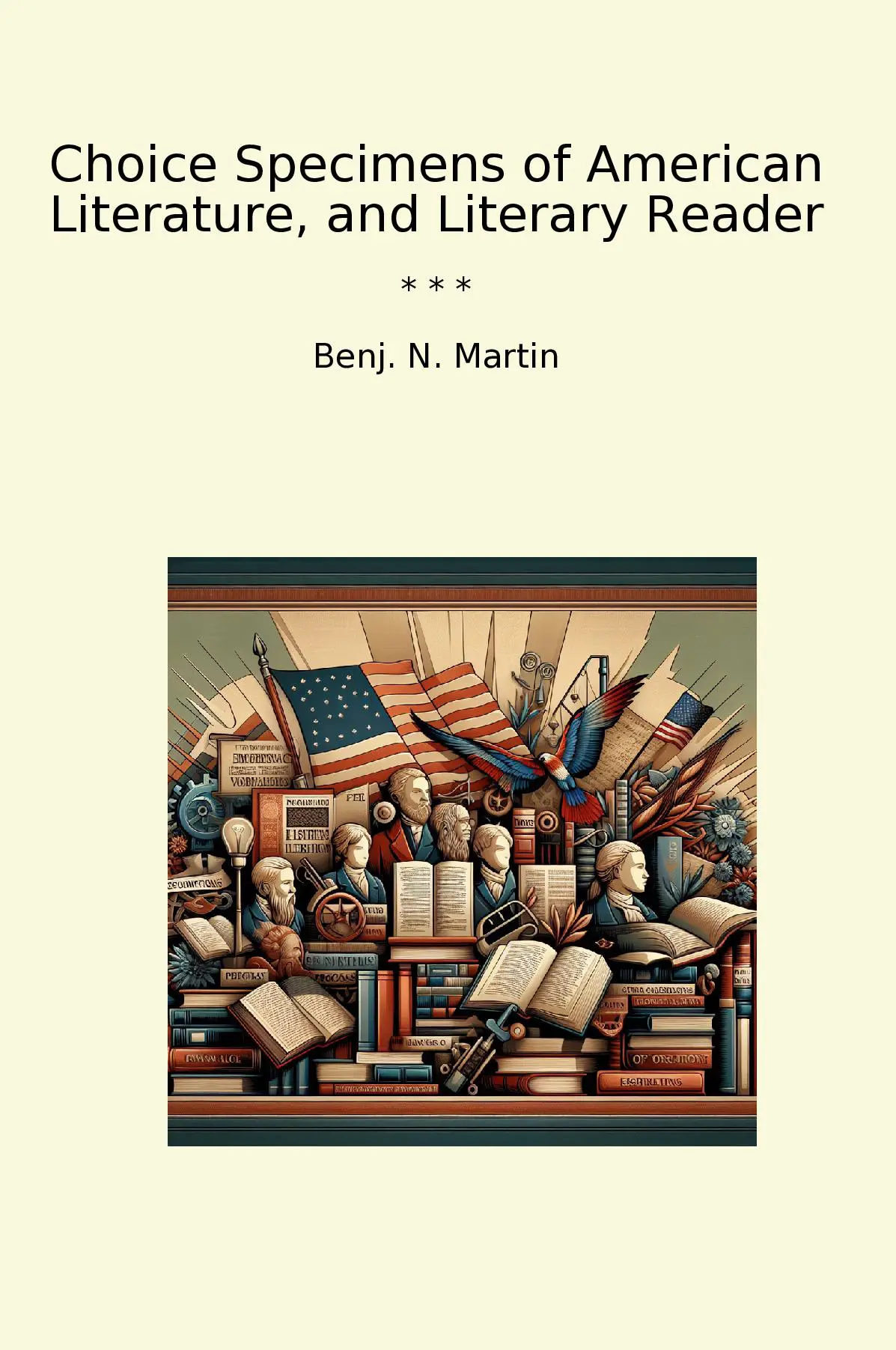 Choice Specimens of American Literature, and Literary Reader