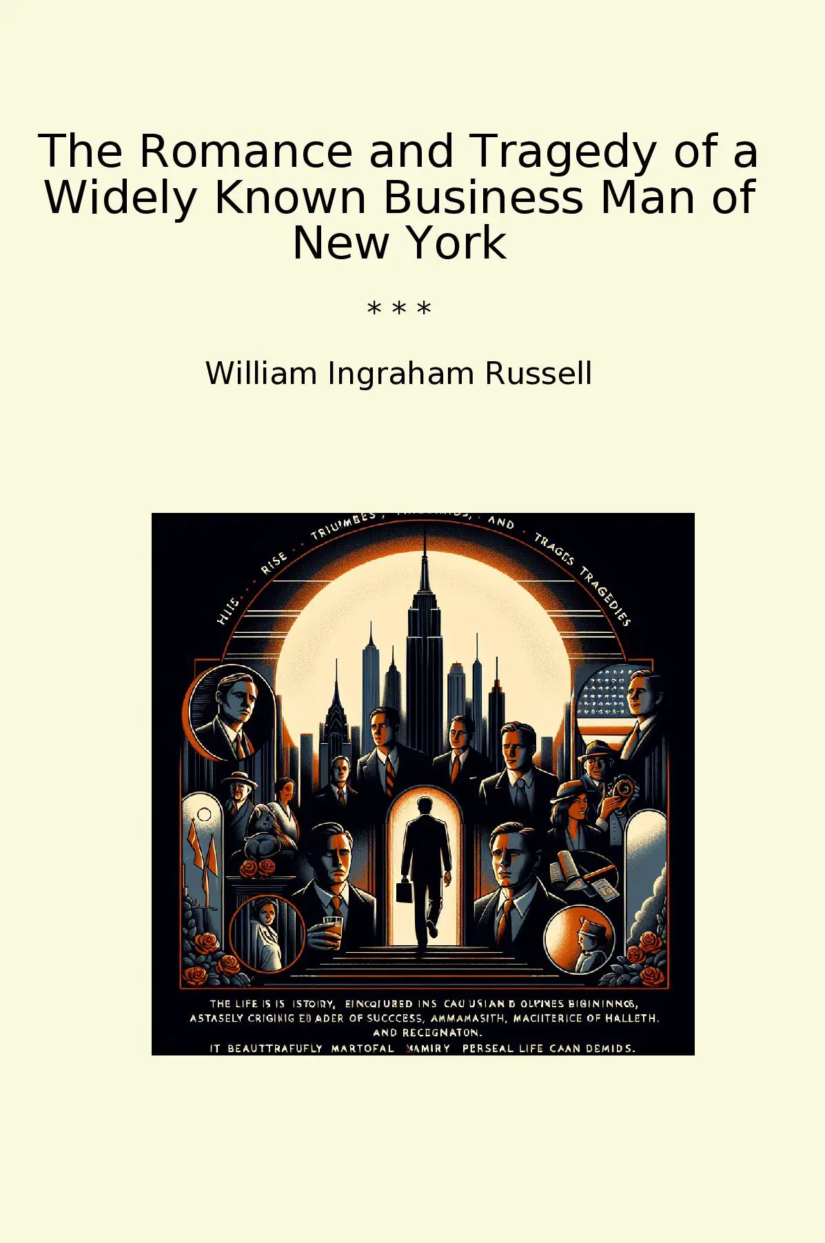 The Romance and Tragedy of a Widely Known Business Man of New York