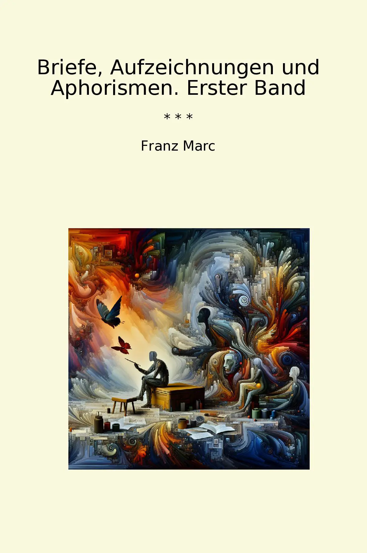 Briefe, Aufzeichnungen und Aphorismen. Erster Band