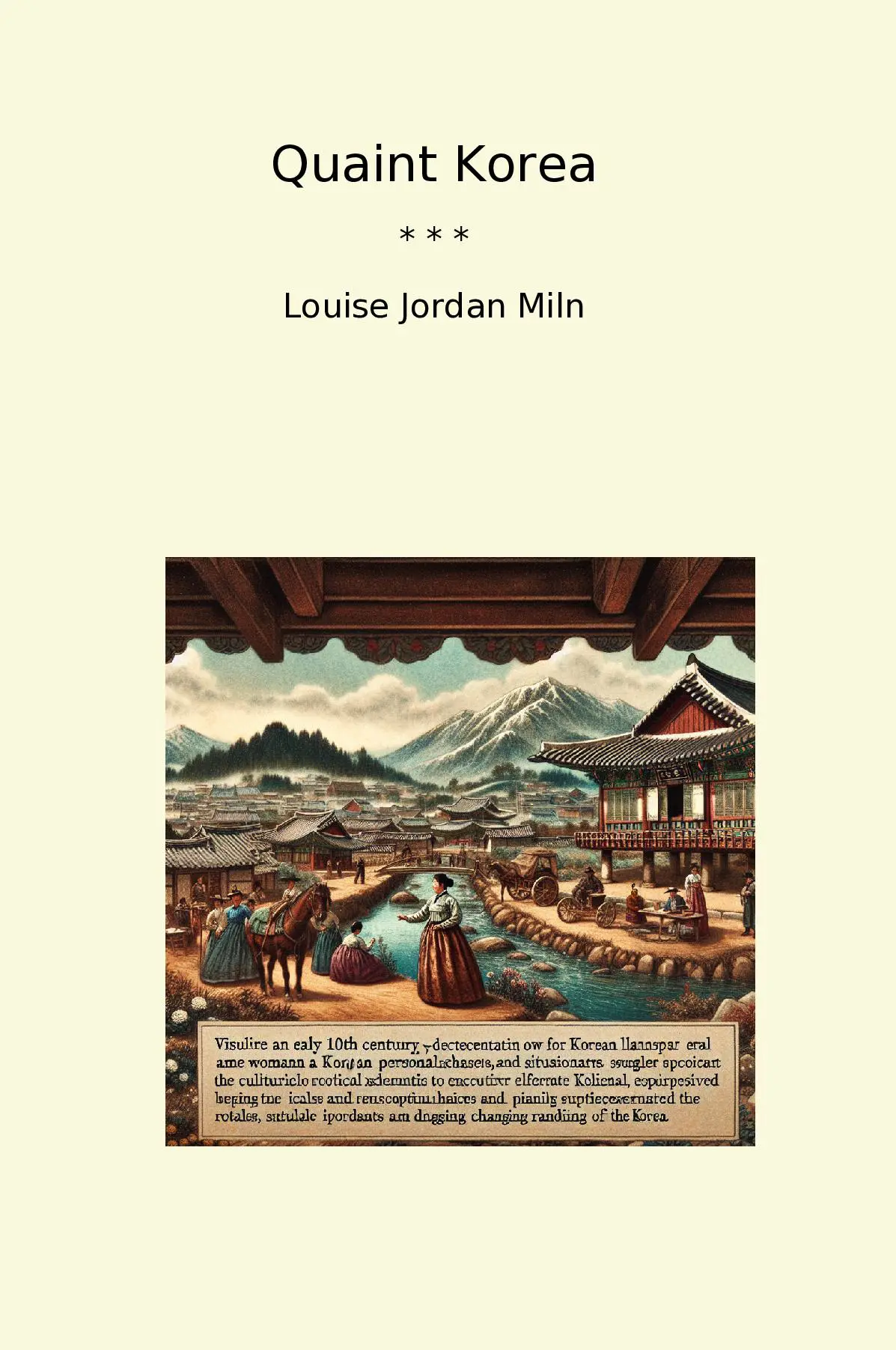 Quaint Korea