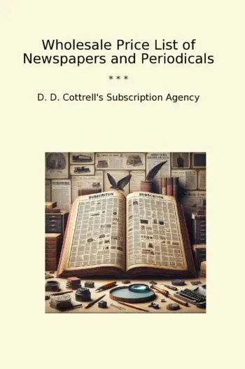 Wholesale Price List of Newspapers and Periodicals